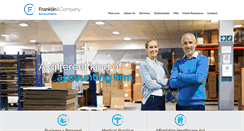 Desktop Screenshot of franklinaccounting.com